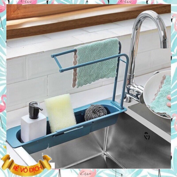 [SIÊU HOT] Kệ Đựng Đồ Rửa Chén Gác Bồn Đa Năng