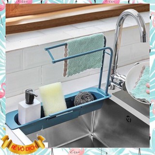 Kệ đựng đồ rửa chén gác bồn đa năng