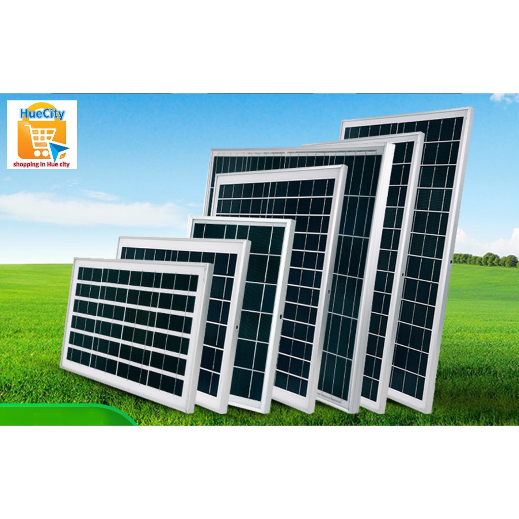 Tấm Pin năng lượng mặt trời Solar Panel công suất từ 1W đến 120W bảo hành 10 năm