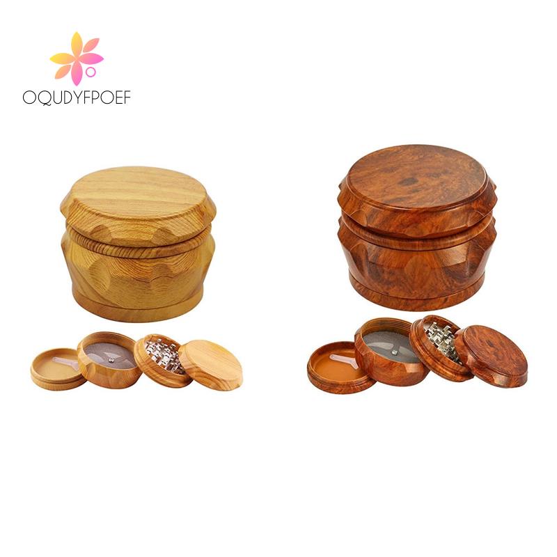 Máy mài gỗ 4 lớp dung tích lớn màu sắc xinh xắn tiện dụng cho nhà bếp