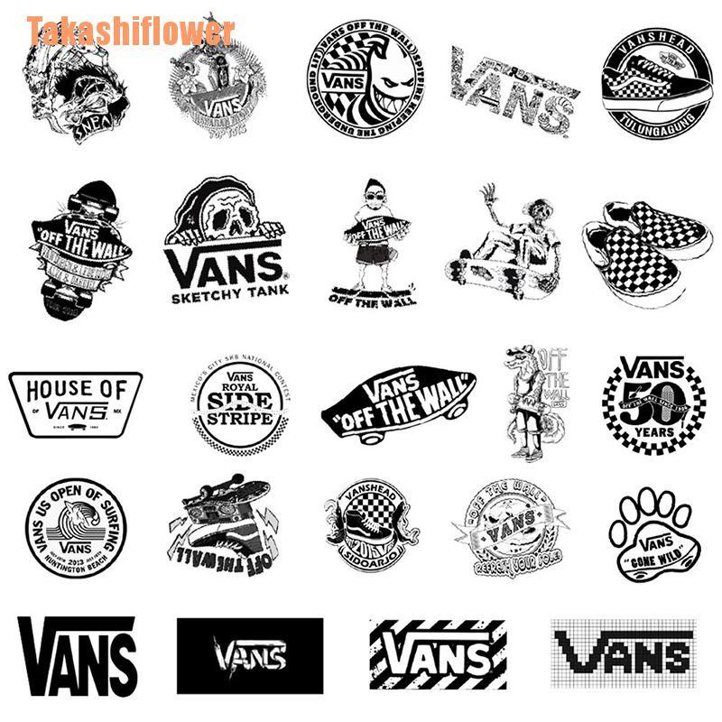 Set 50 Miếng Dán Trang Trí Họa Tiết Graffiti Cá Tính