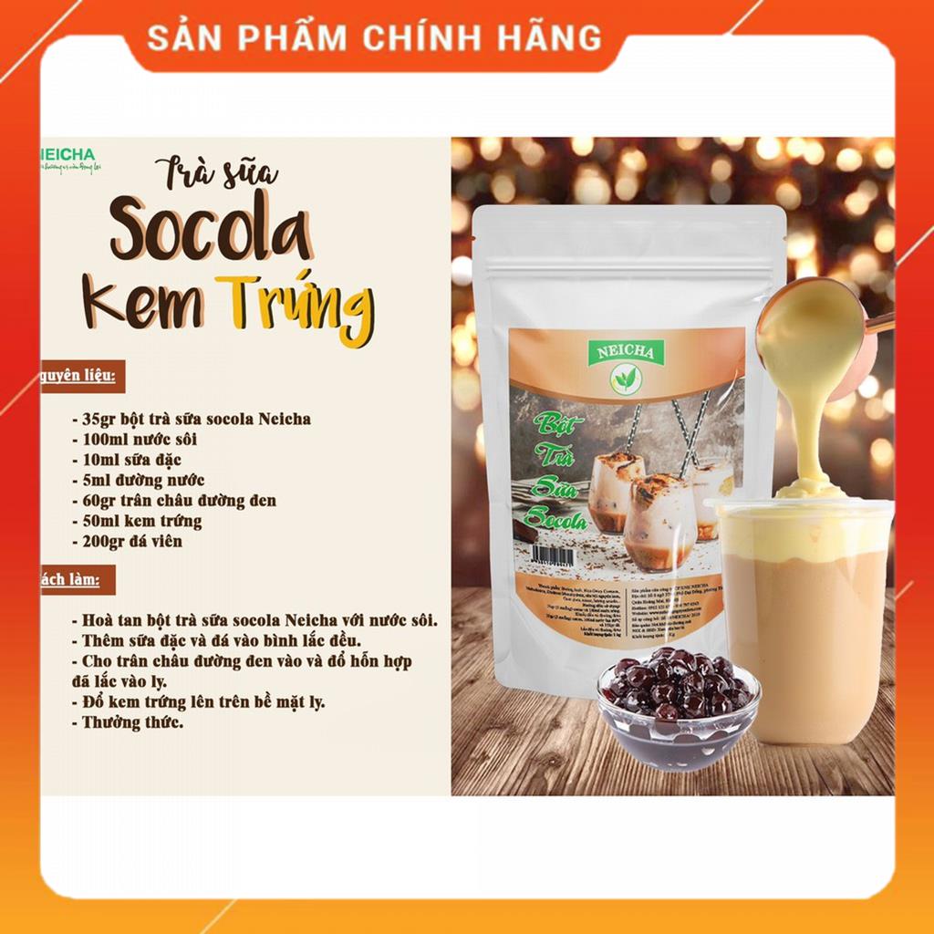Bột Trà Sữa Socola Neicha Pha Sẵn - Gói 1Kg
