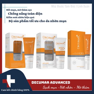 DECUMAR ADVANCED - BỘ SẢN PHẨM DÀNH CHO DA NHỜN MỤN [DECUMA]