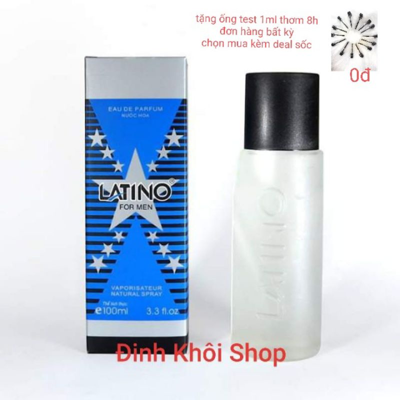 Nước hoa Latino N6 [xanh lam, xanh lục] | Thế Giới Skin Care