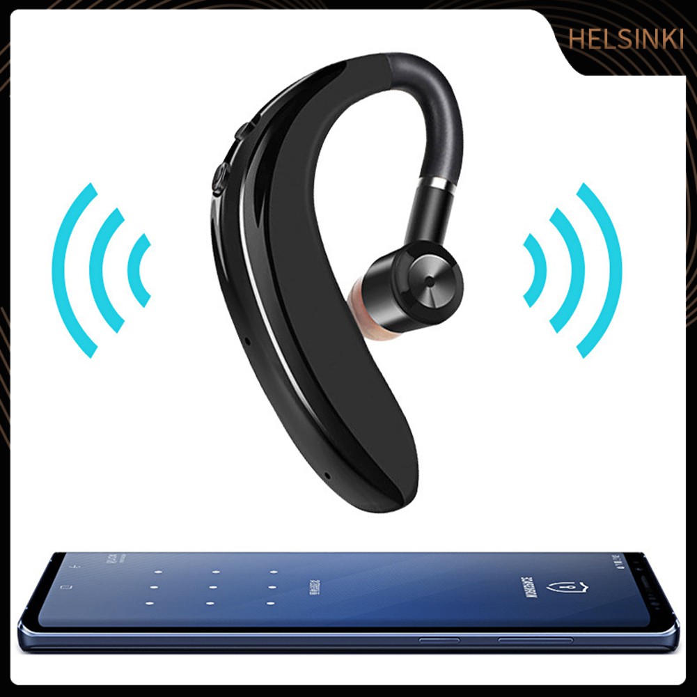 Tai Nghe Bluetooth Không Dây Hel + S109 Dạng Móc Vành Tai