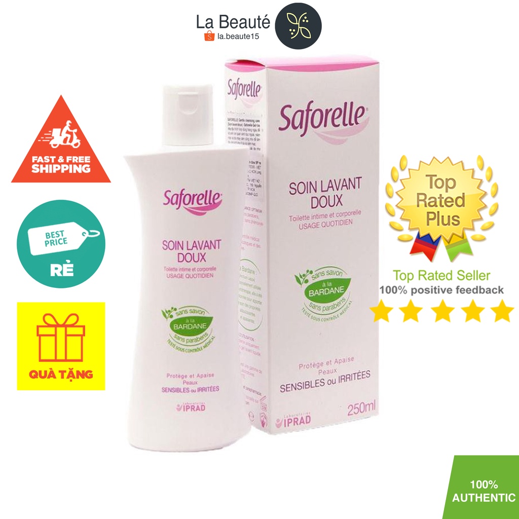 Saforelle Soin Lavant Doux - Dung Dịch Vệ Sinh Phụ Nữ
