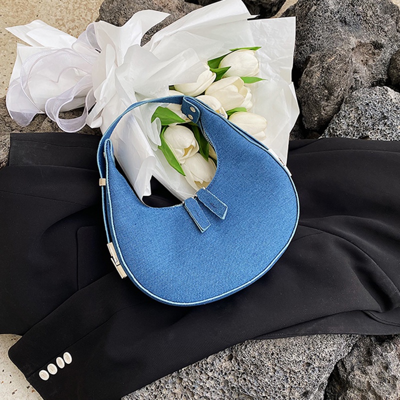 IELGY Túi Đeo Vai Họa Tiết Mặt Trăng Chất Lượng Cao Phong Cách Pháp Dành Cho Nữ