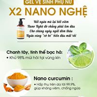 Gel Vệ Sinh Phụ Nữ Trị Viêm Ngứa X2 Nano Nghệ Cocayhoala 150ml