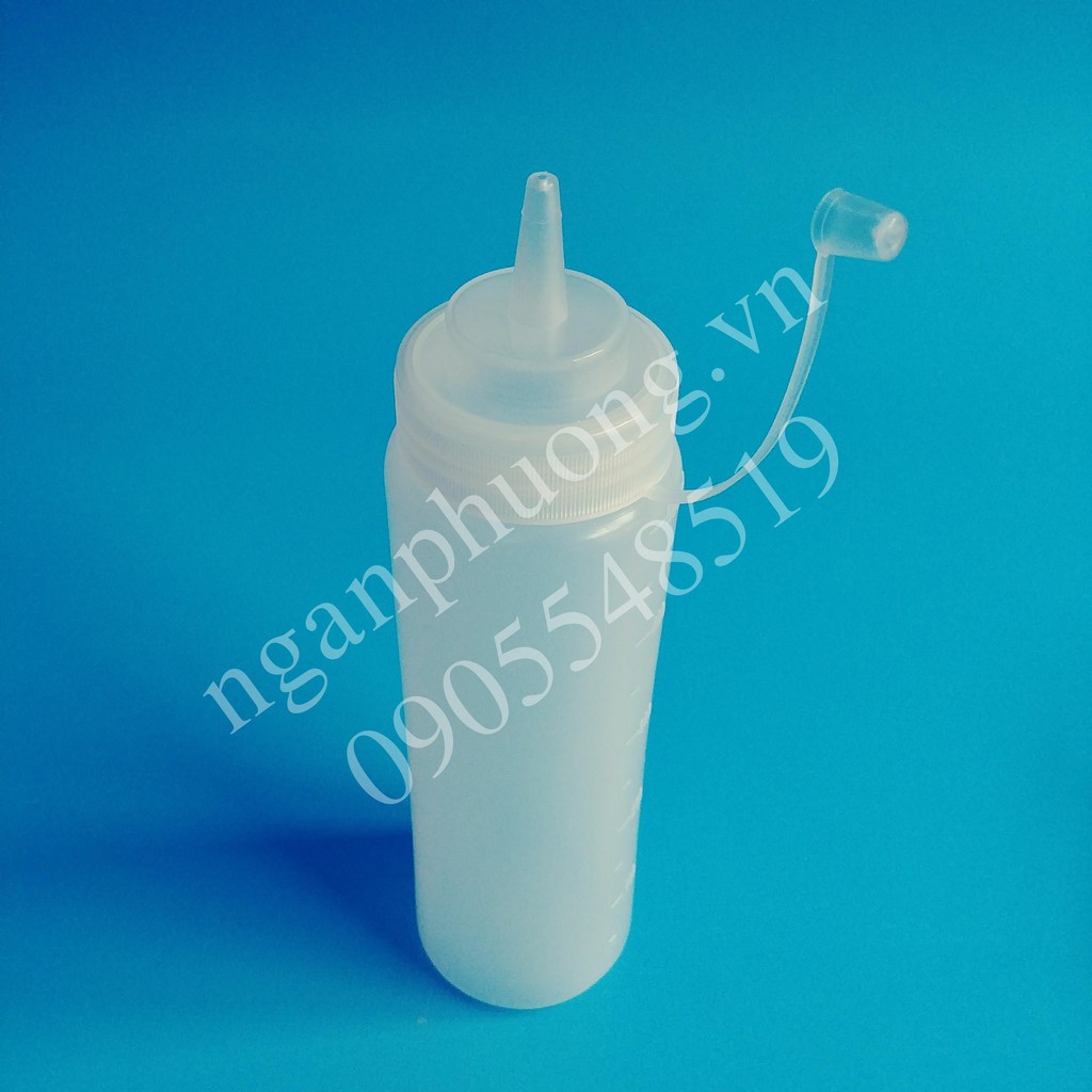 Bình nhựa đựng nước sốt 500ml