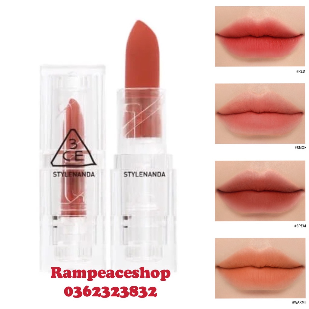 Son Thỏi 3CE Soft Matte Lipstick