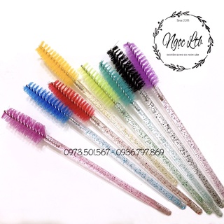 Chổi chải mày, mi cán nhũ (50c/gói)