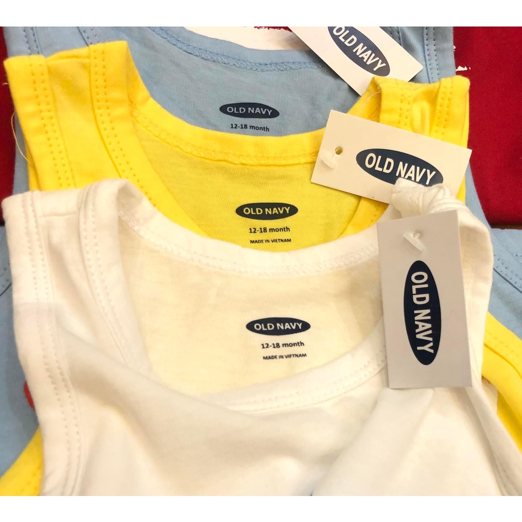 Set 3 áo ba lỗ bé trai Old Navy VNXK