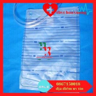 [GIẢM GIÁ] Túi đựng nước tiểu van ngang( túi 10 cái)