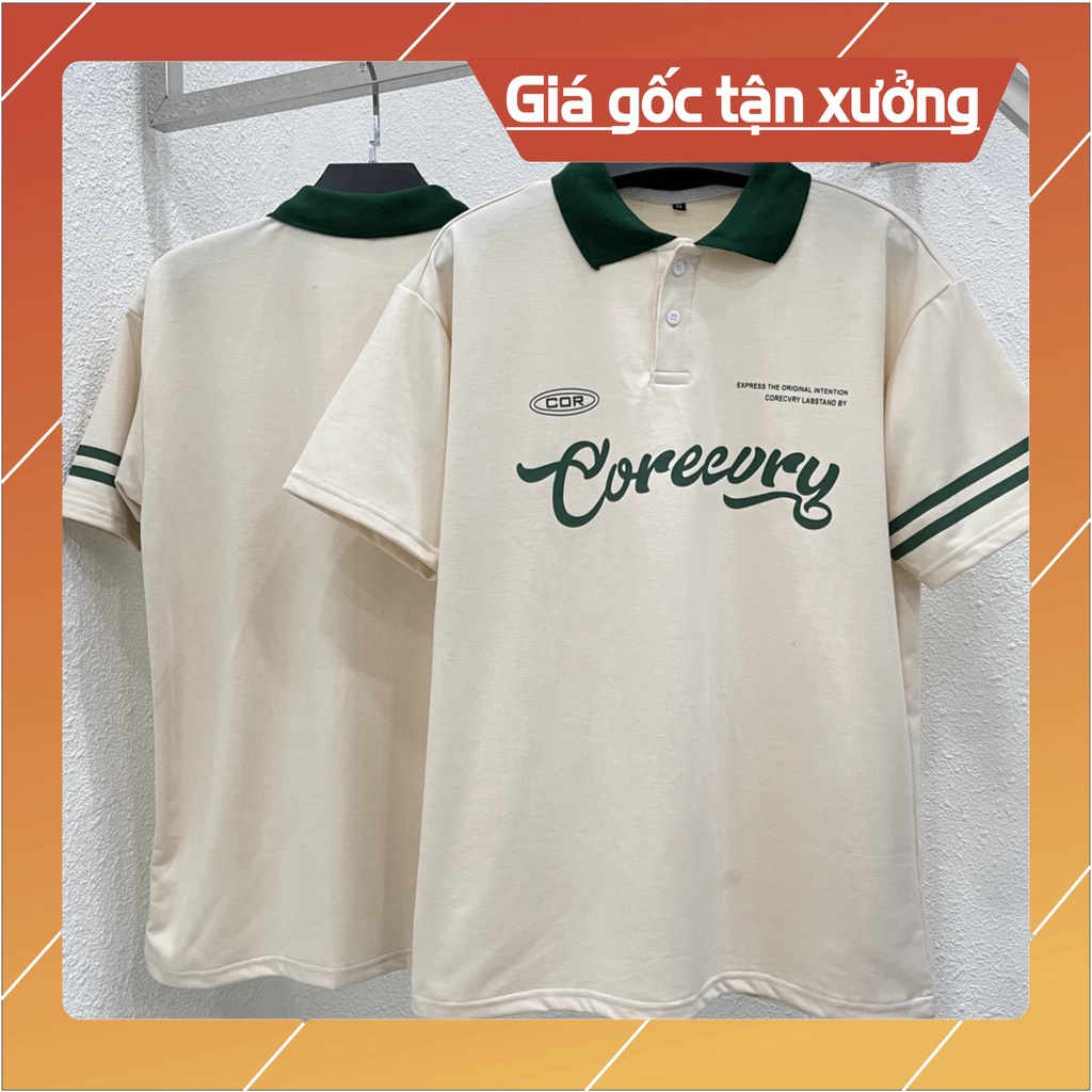 ( Mã PL10 : COVERY ) Áo POLO trơn nam nữ phong cácH TEEN