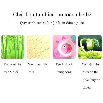 Bát Ăn Dặm Sợi Tre ECO