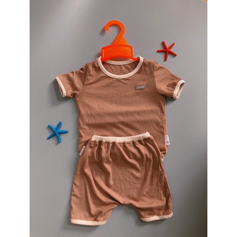 Bộ Cookie cộc chất cotton tăm mềm nhẹ, siêu xinh cho bé