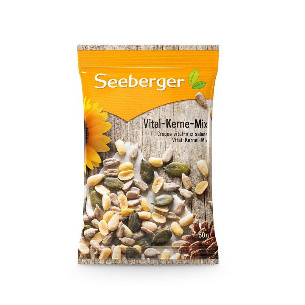 Seeberger Vitality Nut Mix - Hỗn Hợp Hạt Bí, Hướng Dương (150g)