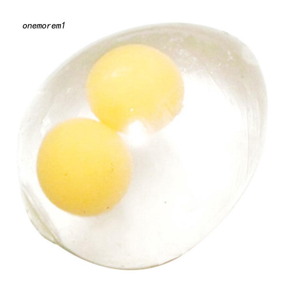 ONE♥Novelty Anti Stress Ball Fun Splat Egg Venting Balls Reliever Toy Funny Gift