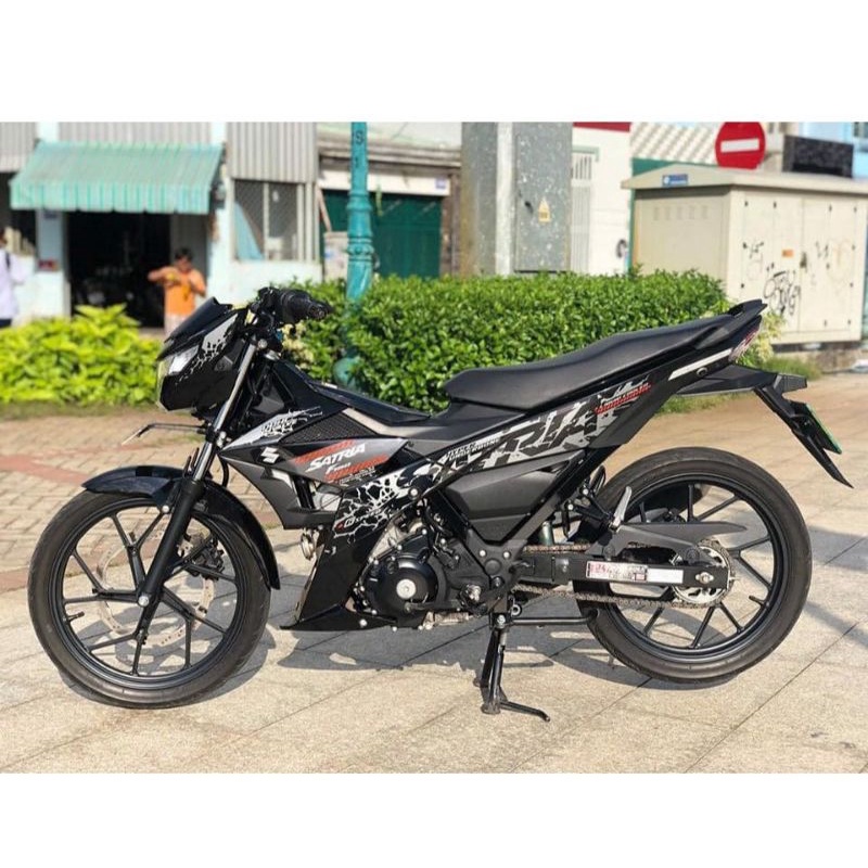 Tem rời satria đen, tem 3 lớp không bay màu