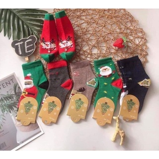 Tất noel cao cổ đanh mịn cho bé từ 1 đến 12 tuổi