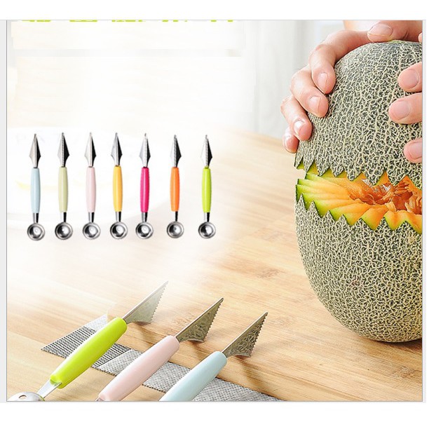 Dao cắt tỉa múc tạo hình trái cây đẹp mắt