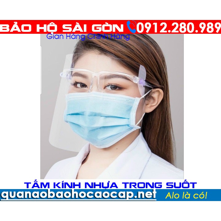 kích chống trong suốt giọt bắn bảo vệ mặt ngăn ngừa bụi