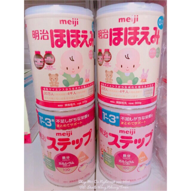 Sữa meiji số 0,9 nội địa 800g date2020