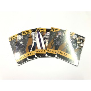 Thẻ bài T-Dolls card Girls Frontline set AK-12