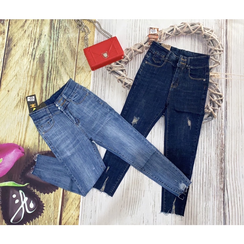 QUẦN JEAN NỮ 9 TẤC LƯNG CAO,CO GIÃN HÀNG QUẢNG CHÂU | BigBuy360 - bigbuy360.vn