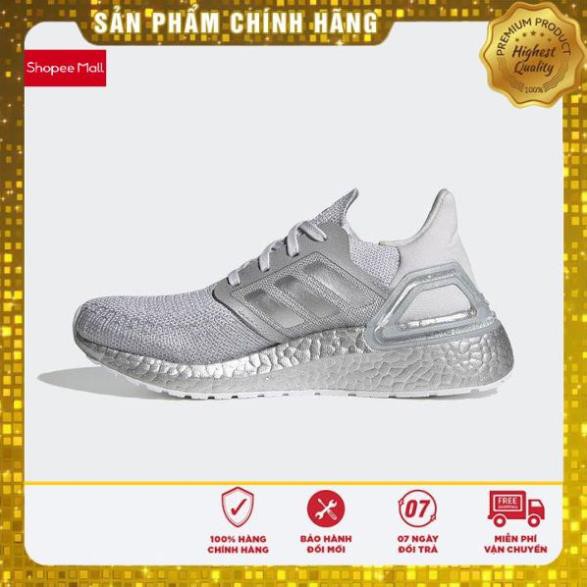 Siêu sale_ Giày Sneaker Nữ Adidas Ultra boost 20 x NASA FZ2925 J "Silver" - Hàng Chính Hãng - Bounty Sneakers