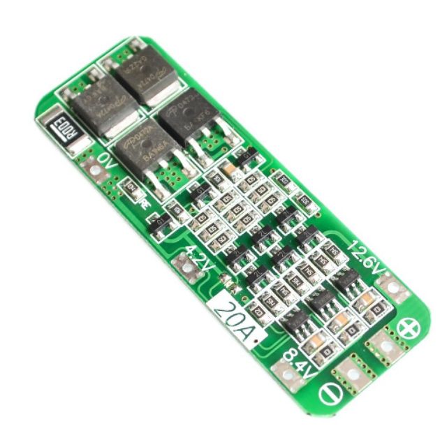 Mạch 3S 12V-20A recovery bảo vệ pin Li-ion