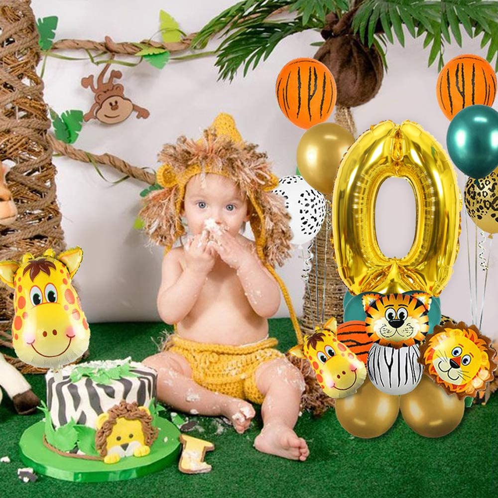 Set 18 Bong Bóng Trang Trí Tiệc Sinh Nhật 0-8th