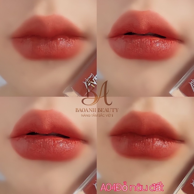 Màu son hot trend nhất hiện nay son hữu cơ siêu lì không chì B.A Special
