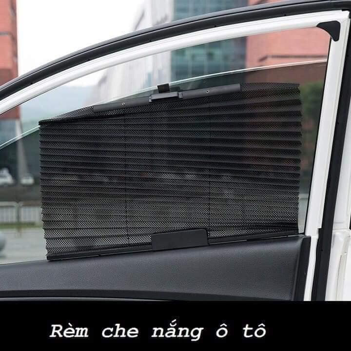 [Giá 2 Cửa] Rèm xếp che nắng xe hơi ( Loại lưới )