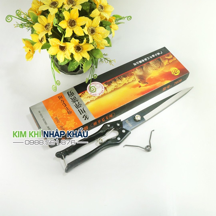 Kéo tỉa dăm tỉa lá dài 34cm hàng Nhật – K56