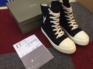 [ Siêu Hot ] Giày Rick Owens High Thỏ Nam Nữ