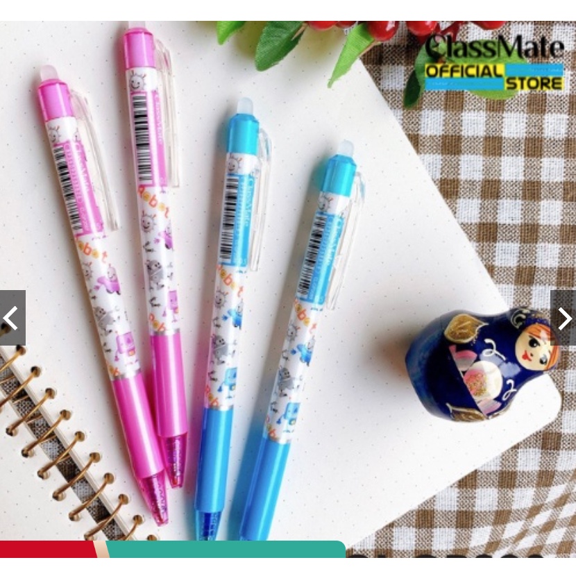 Bút Gel Xóa Được CLASSMATE Thiết Kế Mới 2023 Nét Trơn Đều Mực Ngòi 0.5mm CL-GP208