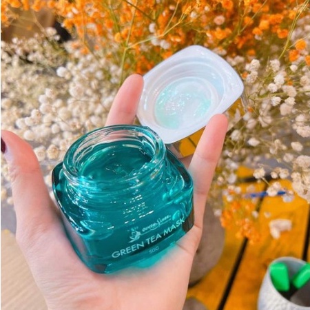 Mặt Nạ Dưỡng Da Green Tea Mask Quyên Lara Dạng Gel Giúp Dưỡng Ẩm,Làm Mềm Da,Thu Nhỏ Lỗ Chân Lông Căng Mịn Trắng Hồng 50G