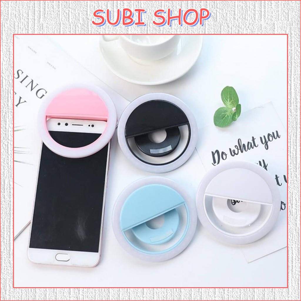 Đèn LED Selfie tạo ánh sáng mịn khi chụp ảnh, Đèn selfie hỗ trợ chụp ảnh - SUBI SHOP