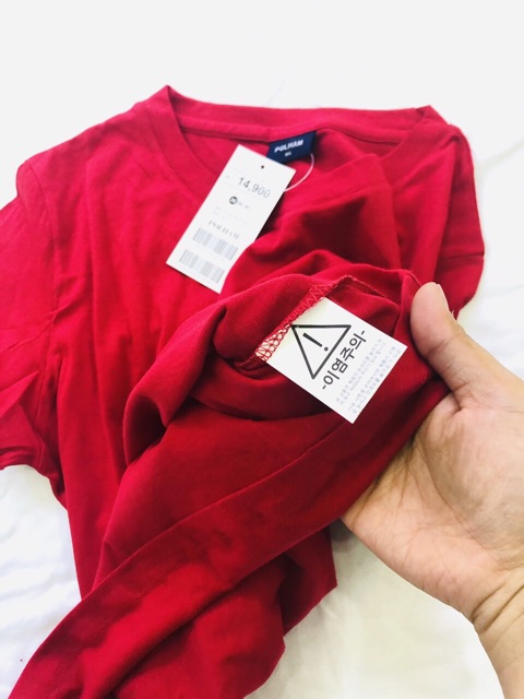 Áo thun POLHAM trơn xuất dư 🌈