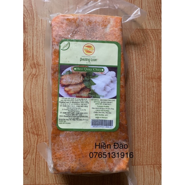 Heo Quay Chay 1 kg  hàng lạnh