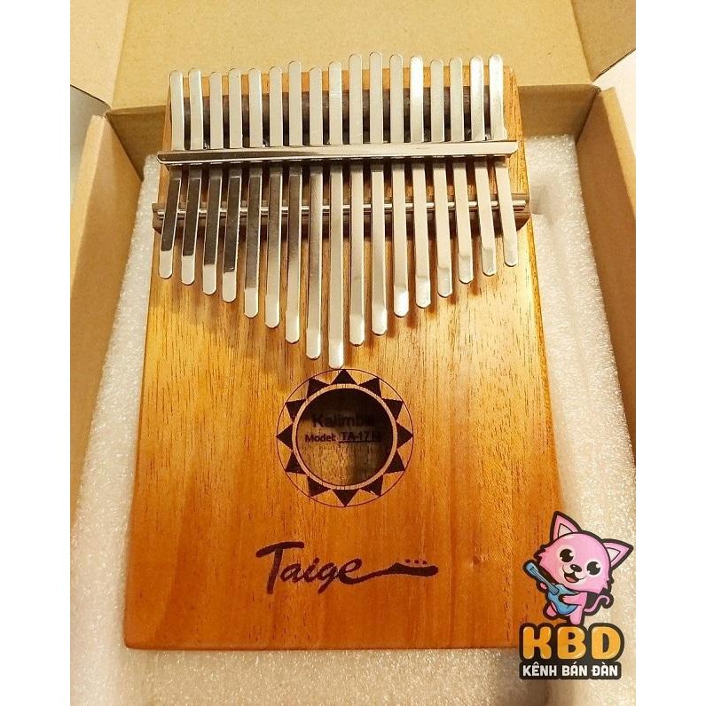 Đàn Kalimba 17 Phím Chính hãng Taige 59A9 - Tặng Full Bộ Phụ Kiện - Hàng Có Sẵn