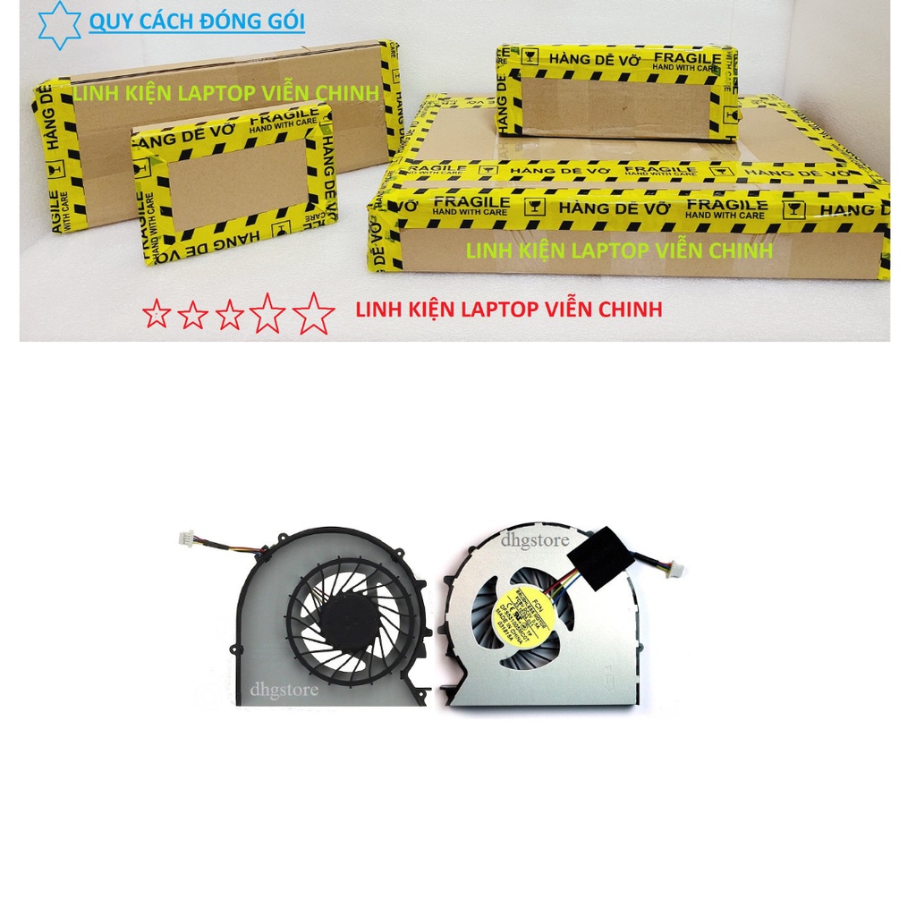 Quạt laptop HP Probook 450 G0, 450 G1, 455 G1, 470 G1 - Bảo hành 1 tháng lỗi 1 đổi 1