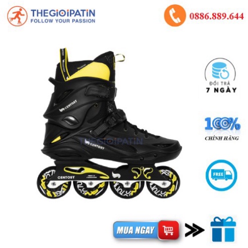 Giày patin chính hãng Centosy Freestyle Pro, giày trượt patin cao cấp