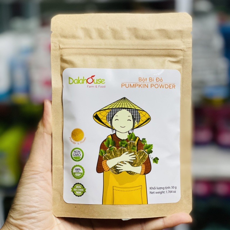 Bột rau củ DalaHouse 50g cho bé ăn dặm từ 6m+