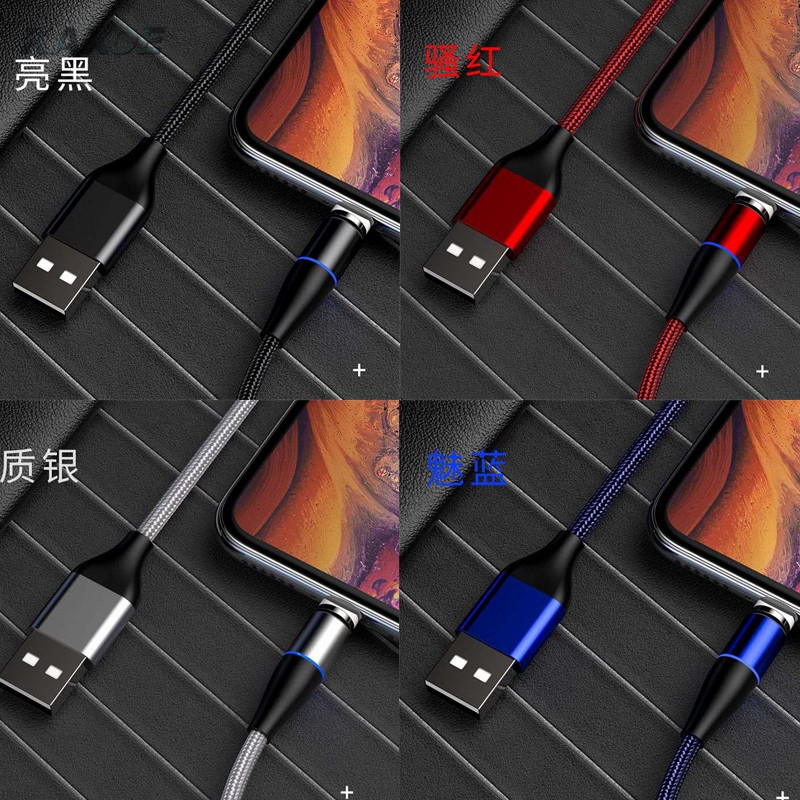 Cáp Sạc KAXOE Cho iP Phone Đầu Micro Usb / Type-c 3 Trong 1