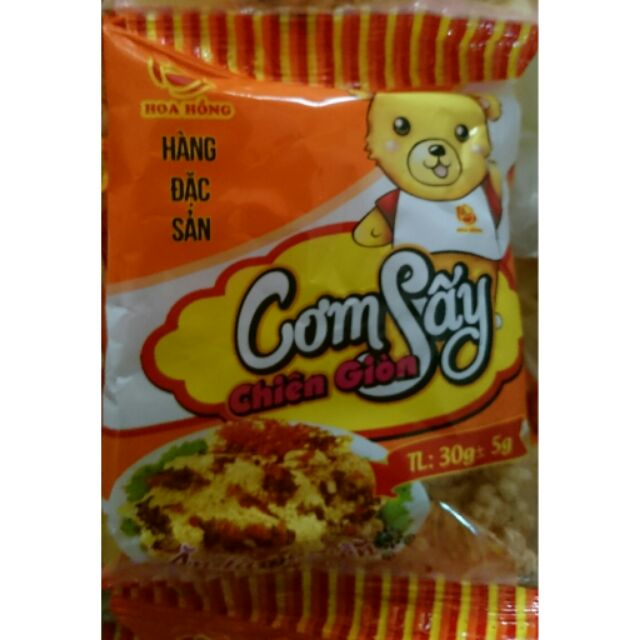 Cơm sấy chiên giòn (đặc sản Gia Lai)