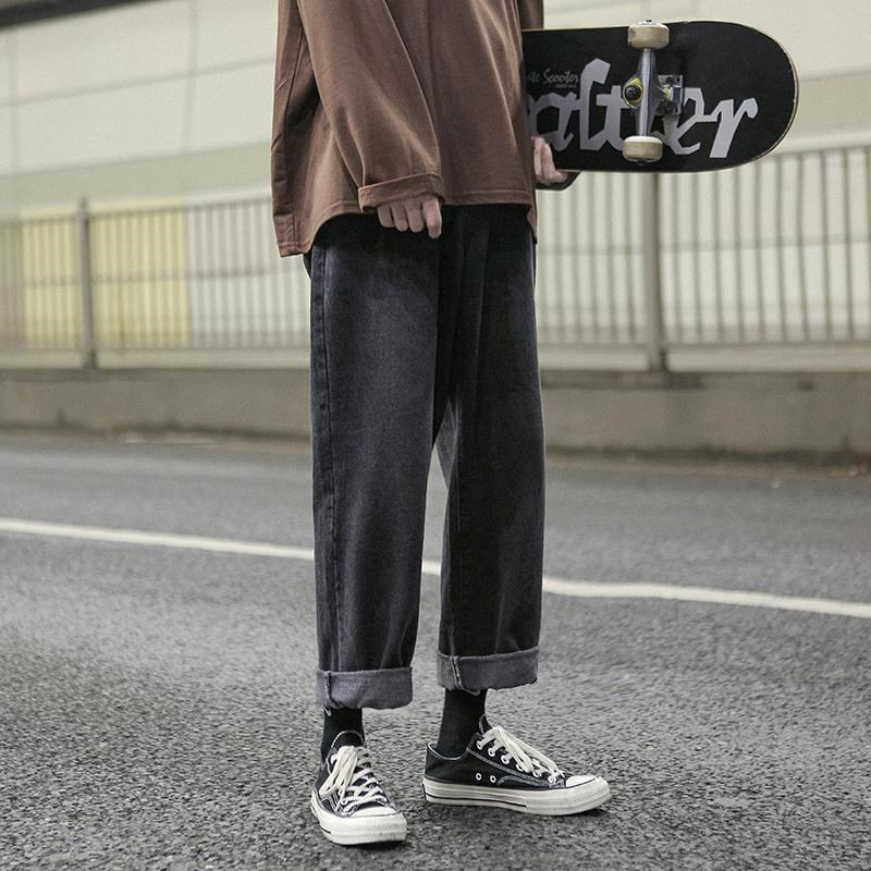 Quần jean ống rộng phong cách Hàn Quốc hợp thời trang cho nam size M-5XL | BigBuy360 - bigbuy360.vn