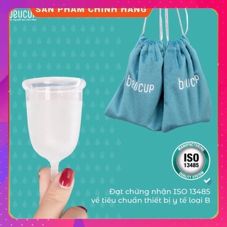 Bộ Cốc Nguyệt San BeUcup Silicol Siêu mềm kèm Dung Dịch Vệ Sinh Cốc Nguyệt San và nước giặt đồ lót BeUmate