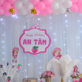 Bảng tên treo sinh nhật cho bé